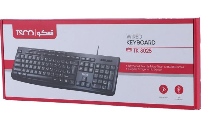 کیبورد تسکو TK 8025