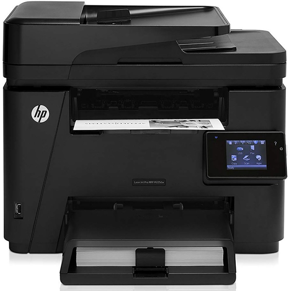 پرینتر چندکاره لیزری اچ‌پی HP LaserJet Pro MFP M225dw | Wi-Fi، چاپ دورو، اسکن – استوک