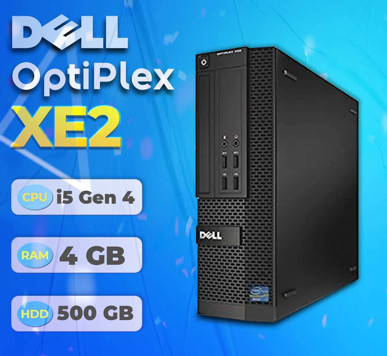 مینی کیس دل مدل Optiplex XE2 نسل i5 4 رم 4 هارد HDD 500 Gig (استوک)