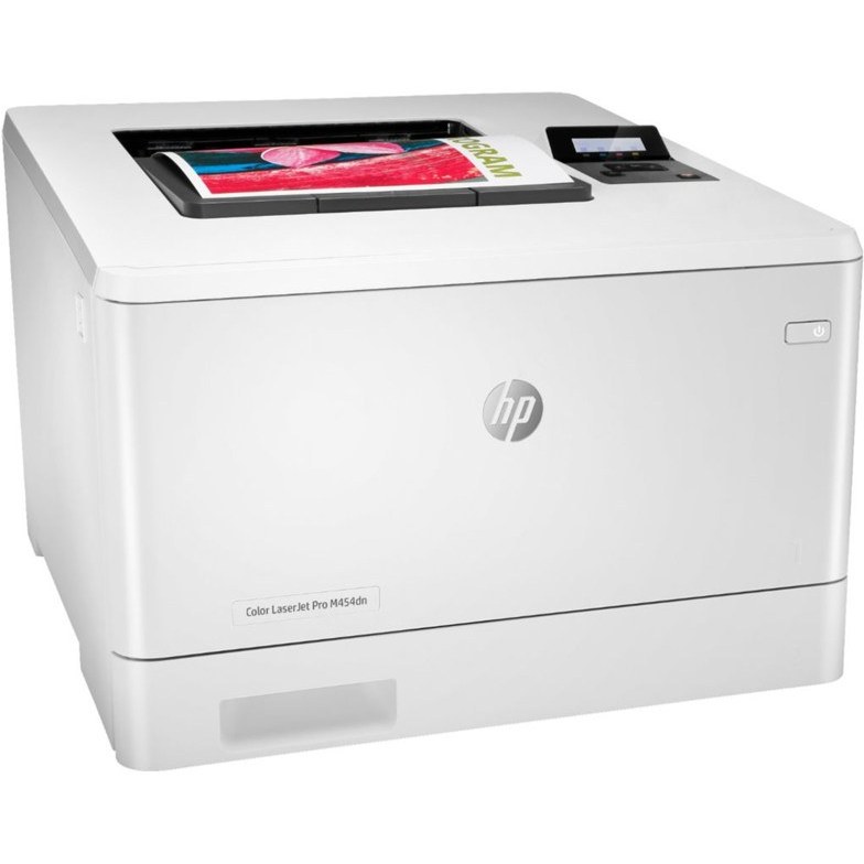 پرینتر لیزری رنگی اچ‌پی HP Color LaserJet Pro M454dn | چاپ دورو اتوماتیک – استوک