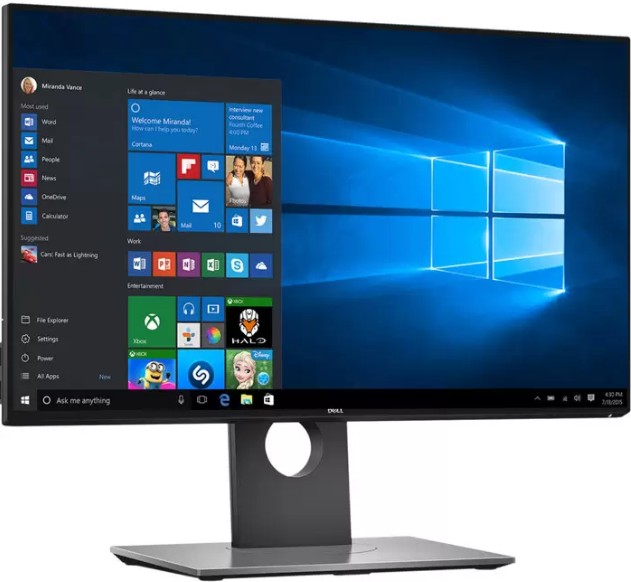 مانیتور دل ۲۴ اینچ فریم‌لس Dell U2417H | IPS حرفه‌ای – استوک