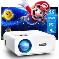 ویدیو پروژکتور Giaomar مدل C12 کیفیت UHD با شدت نور ۱۲۰۰۰ لومن